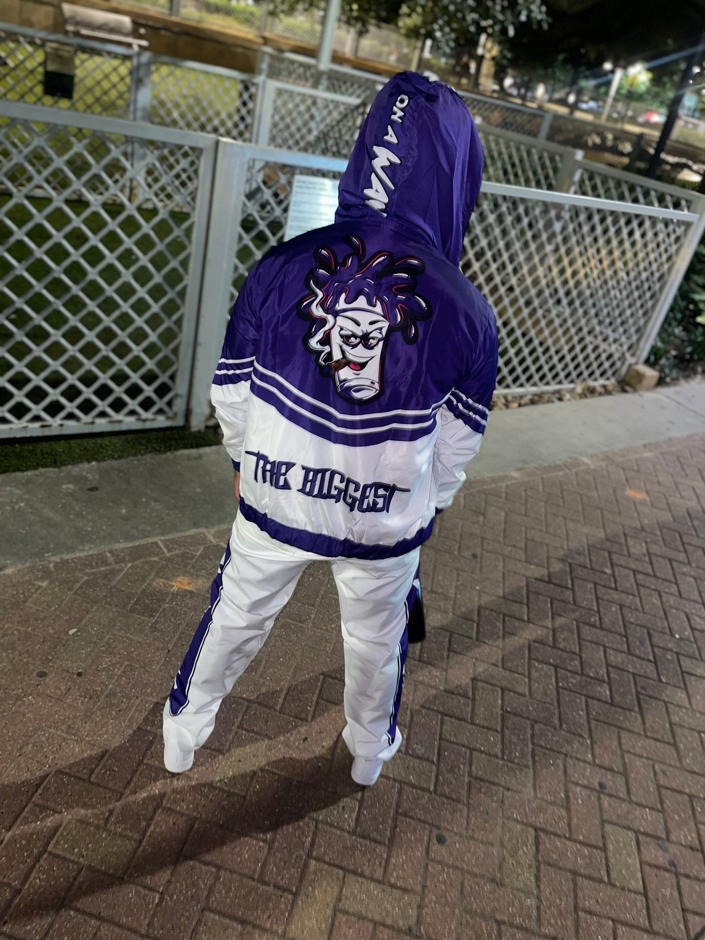 Purple and White WB Set