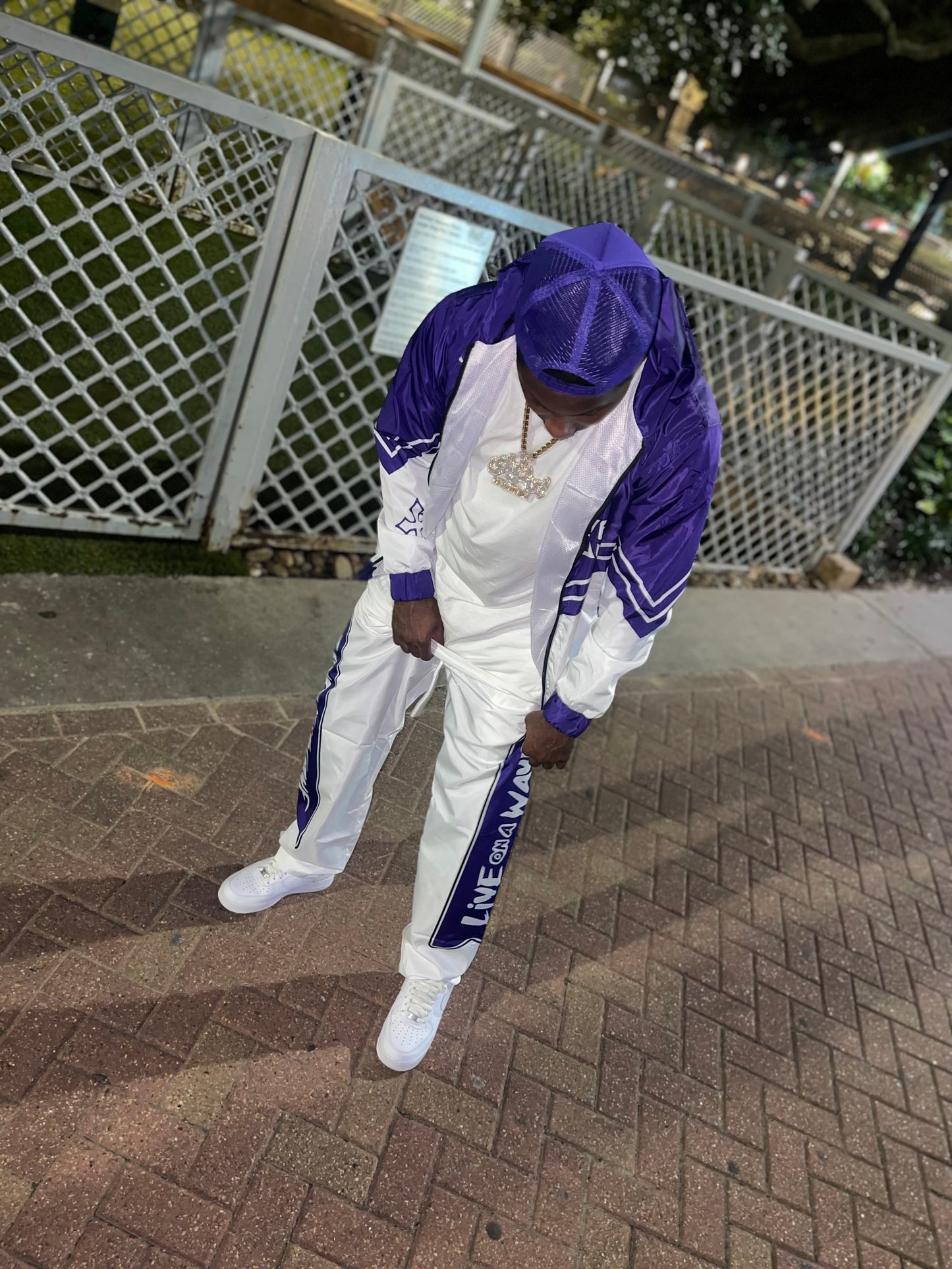 Purple and White WB Set