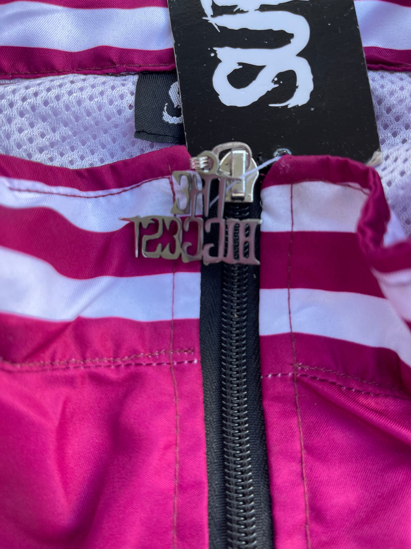 Burgundy/Pink Tracksuit