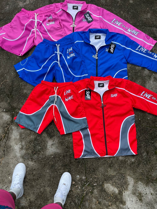 Windbreaker Short Set