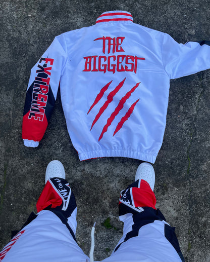 White/Red Tracksuit