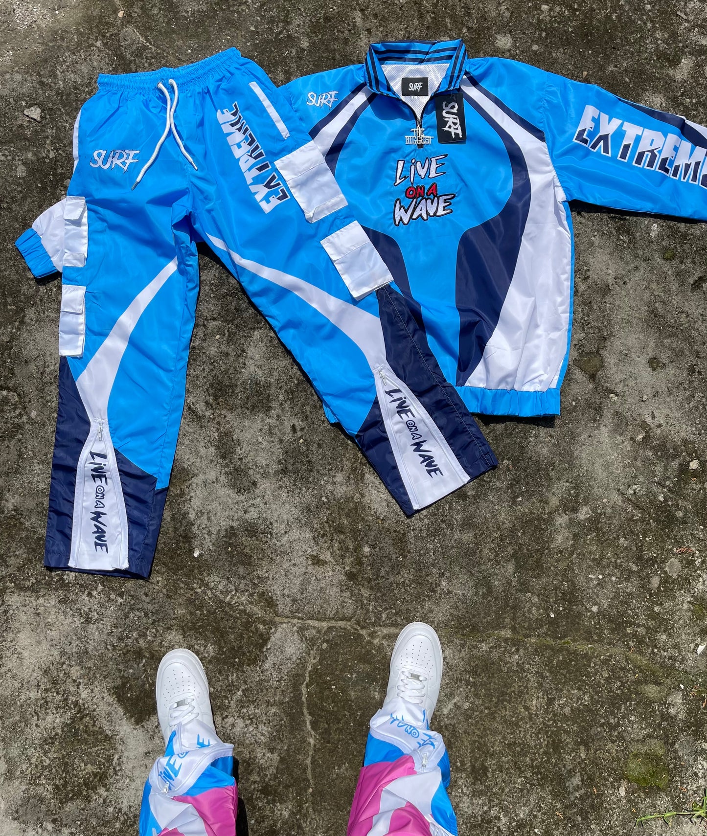 The Ocean Blue Tracksuit