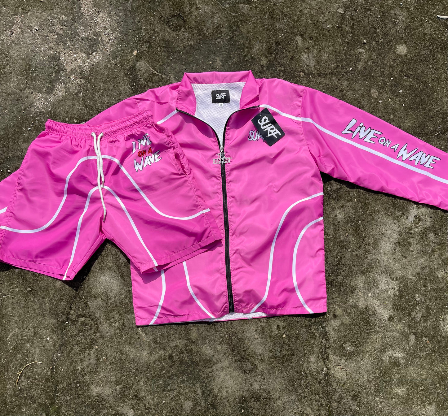 #NEW Windbreaker Short Sets (slim- fit Top)