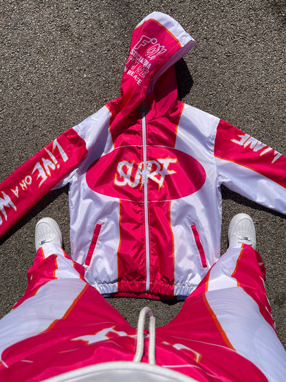 #New Tropical Pink Retro WB Set