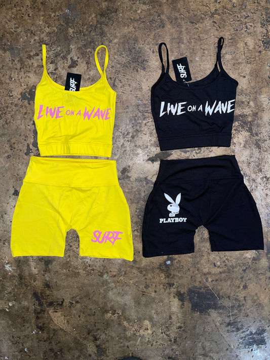#NEW Tank Top/Biker Short Set
