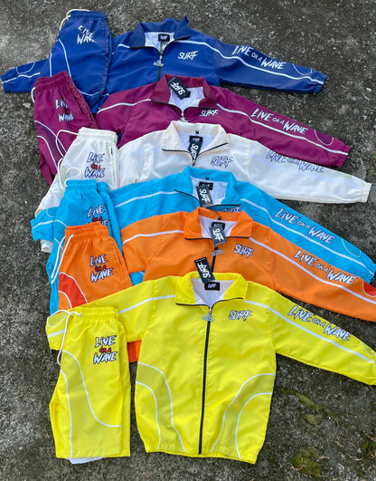 #NEW Windbreaker Short Sets (slim- fit Top)