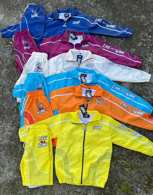 #NEW Windbreaker Short Sets (slim- fit Top)