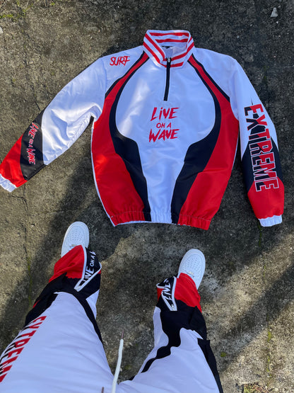 White/Red Tracksuit