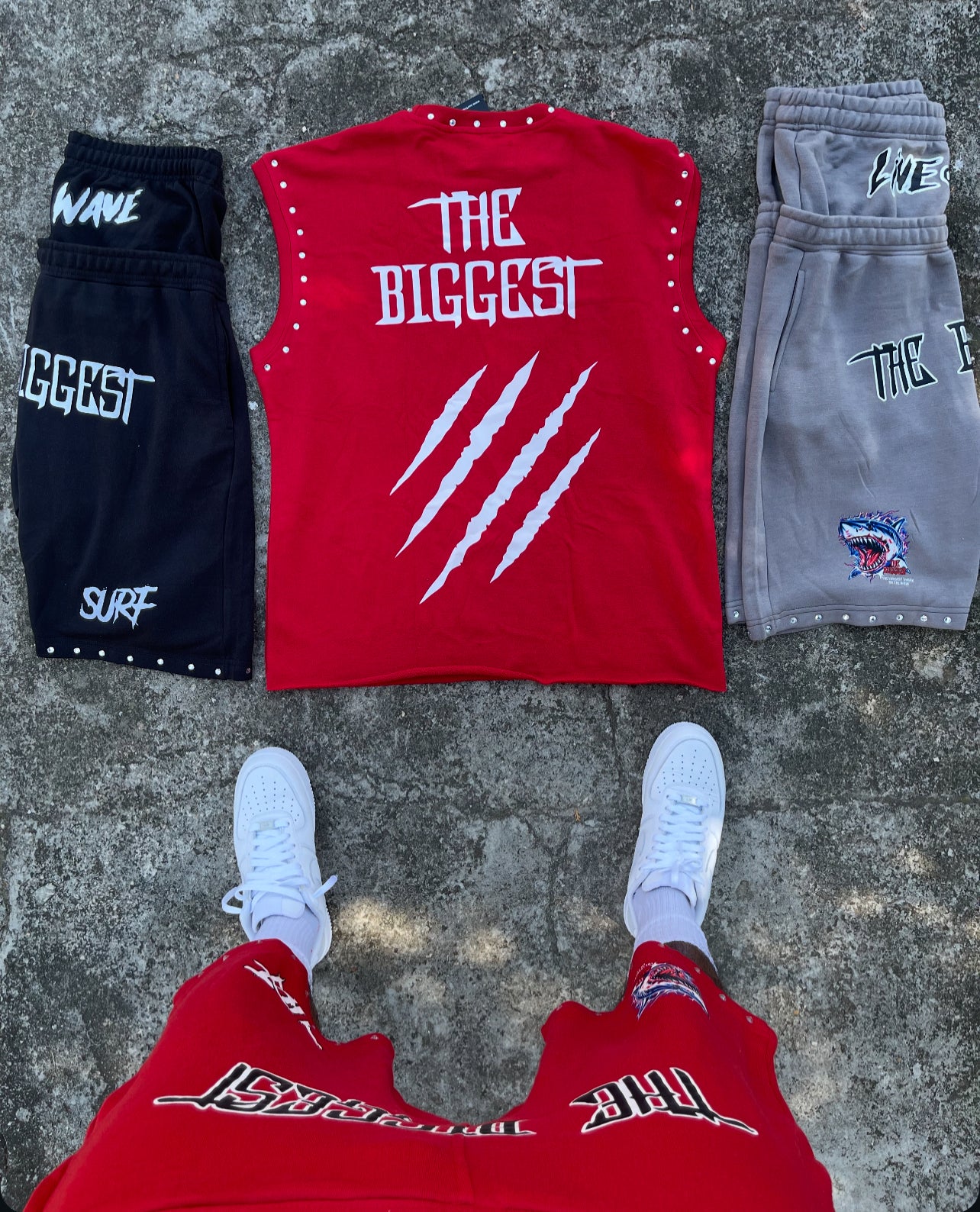 Shark Fest Cut Off Shirt 🦈