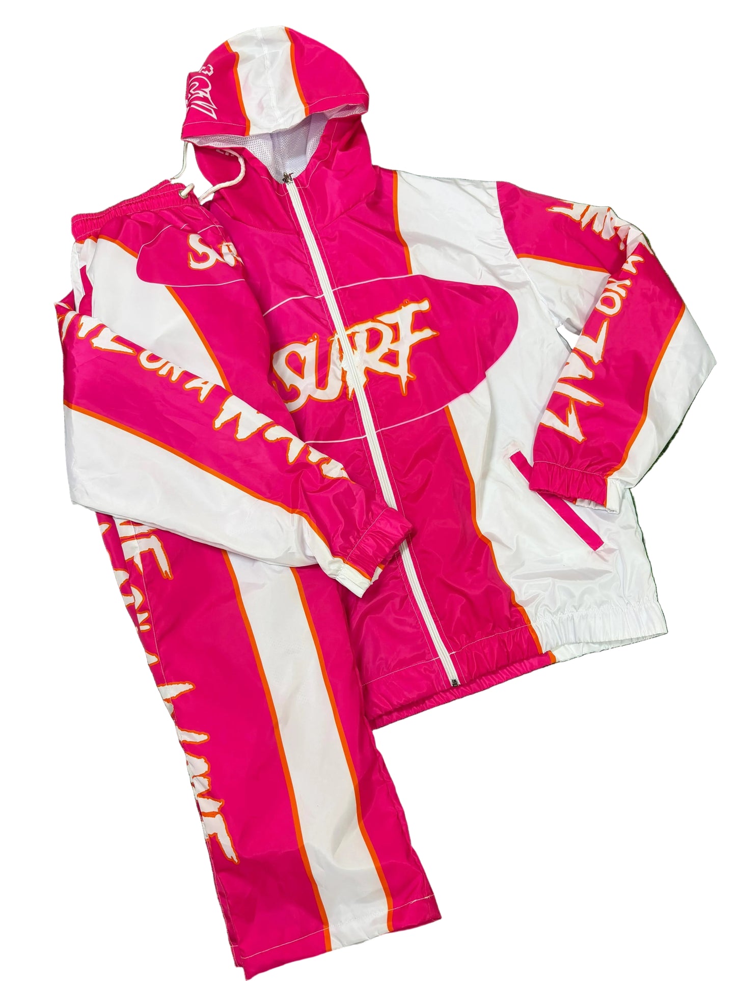 #New Tropical Pink Retro WB Set