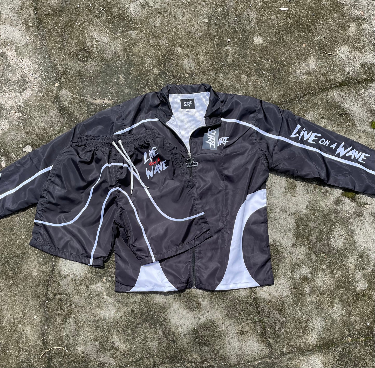 #NEW Windbreaker Short Sets (slim- fit Top)