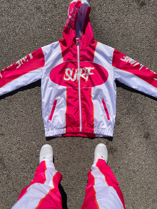 #New Tropical Pink Retro WB Set