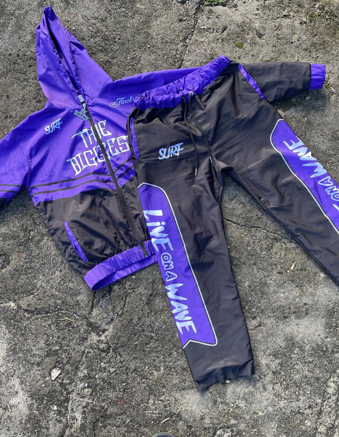 Purple/Black Cup WB Set