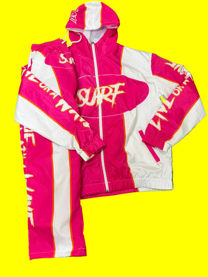 #New Tropical Pink Retro WB Set