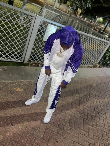 Purple and White WB Set
