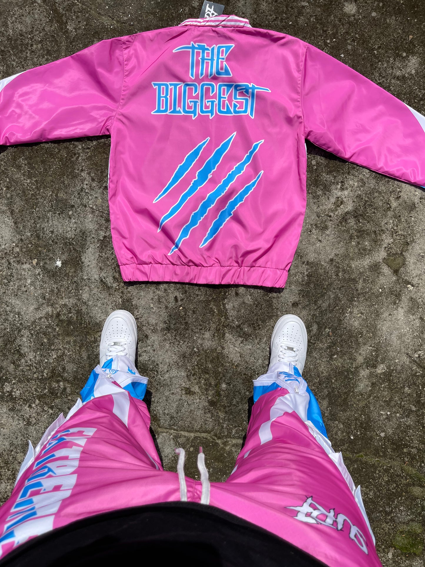 The Pink Tracksuit Set