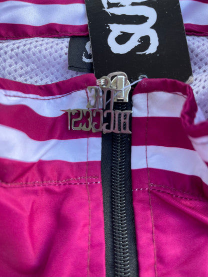 Burgundy/Pink Tracksuit