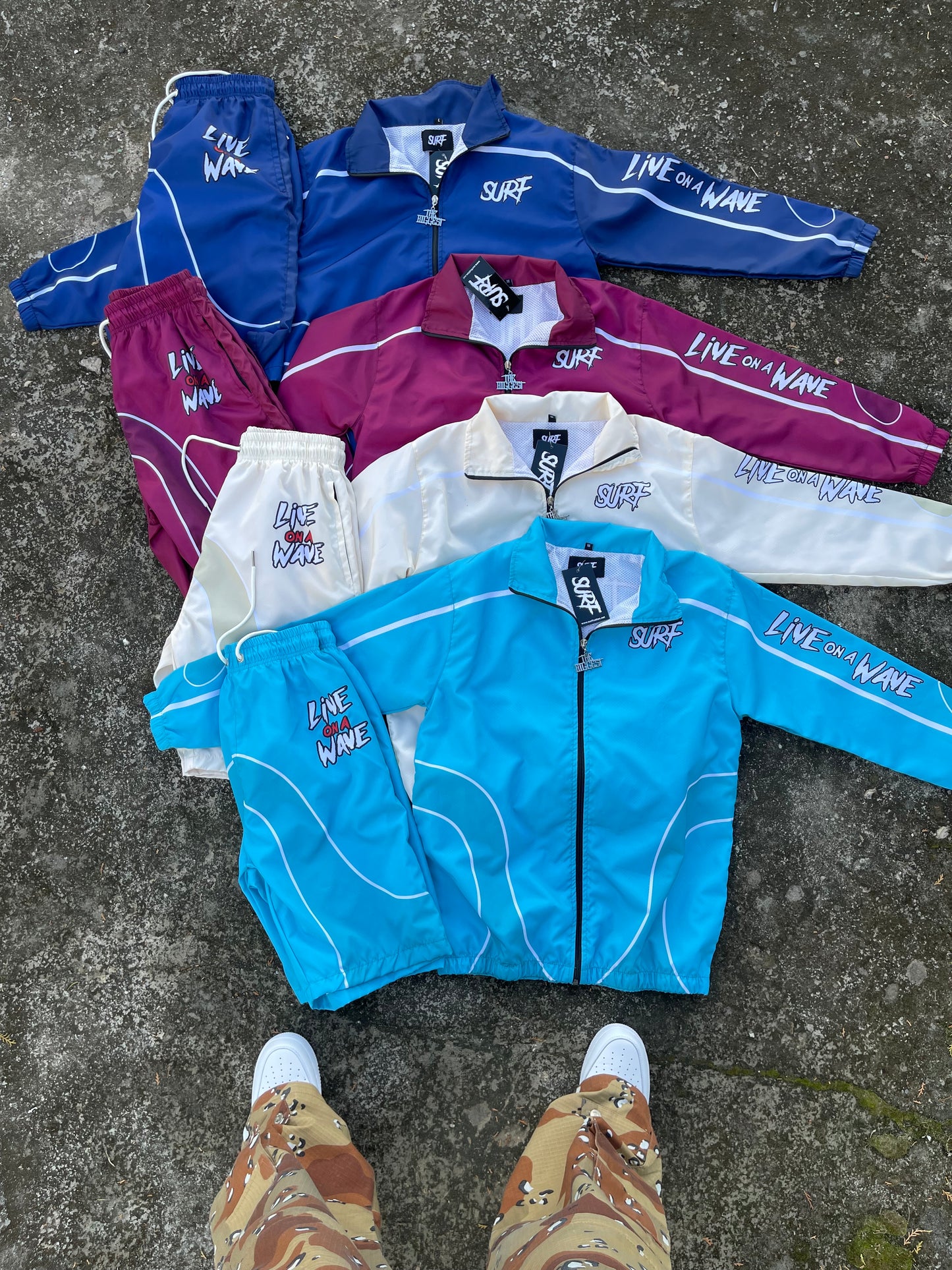 #NEW Windbreaker Short Sets (slim- fit Top)