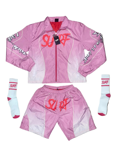 #NEW “3 Tone Surf” Windbreaker Short Set