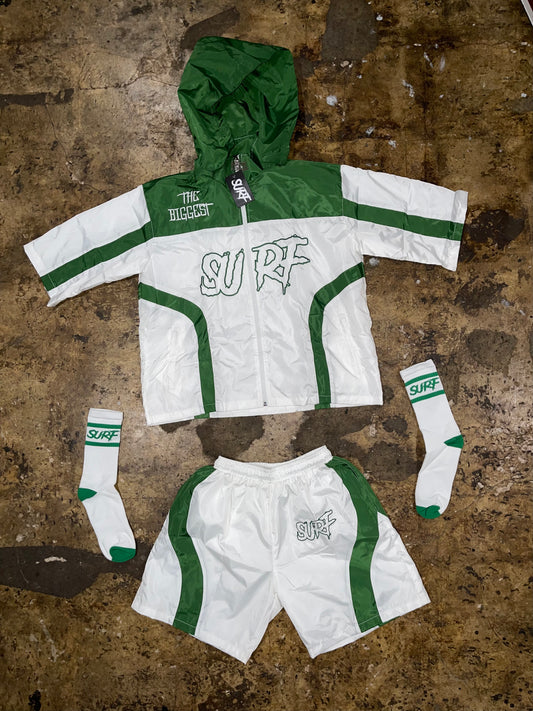 The Green Bucks Shortsleeve Windbreaker