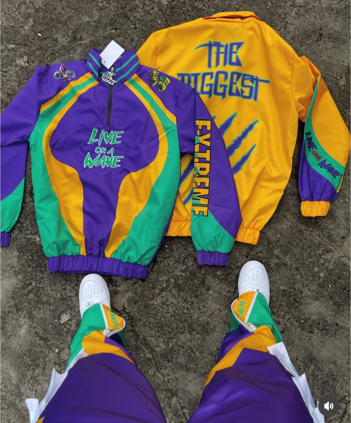 Mardi Gras Tracksuits