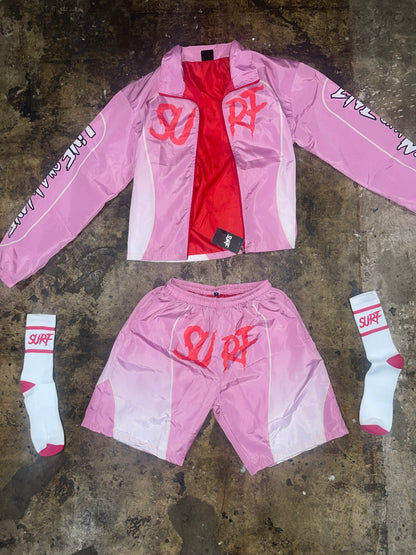 #NEW “3 Tone Surf” Windbreaker Short Set