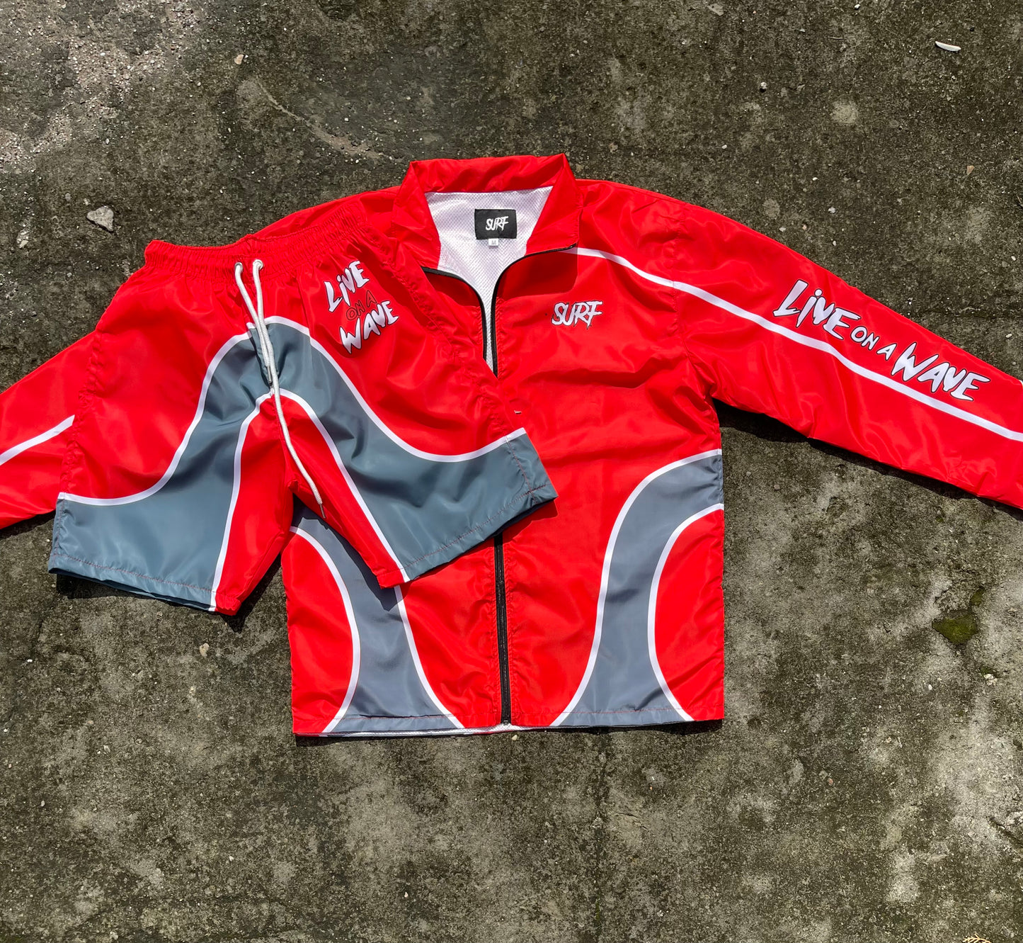 #NEW Windbreaker Short Sets (slim- fit Top)