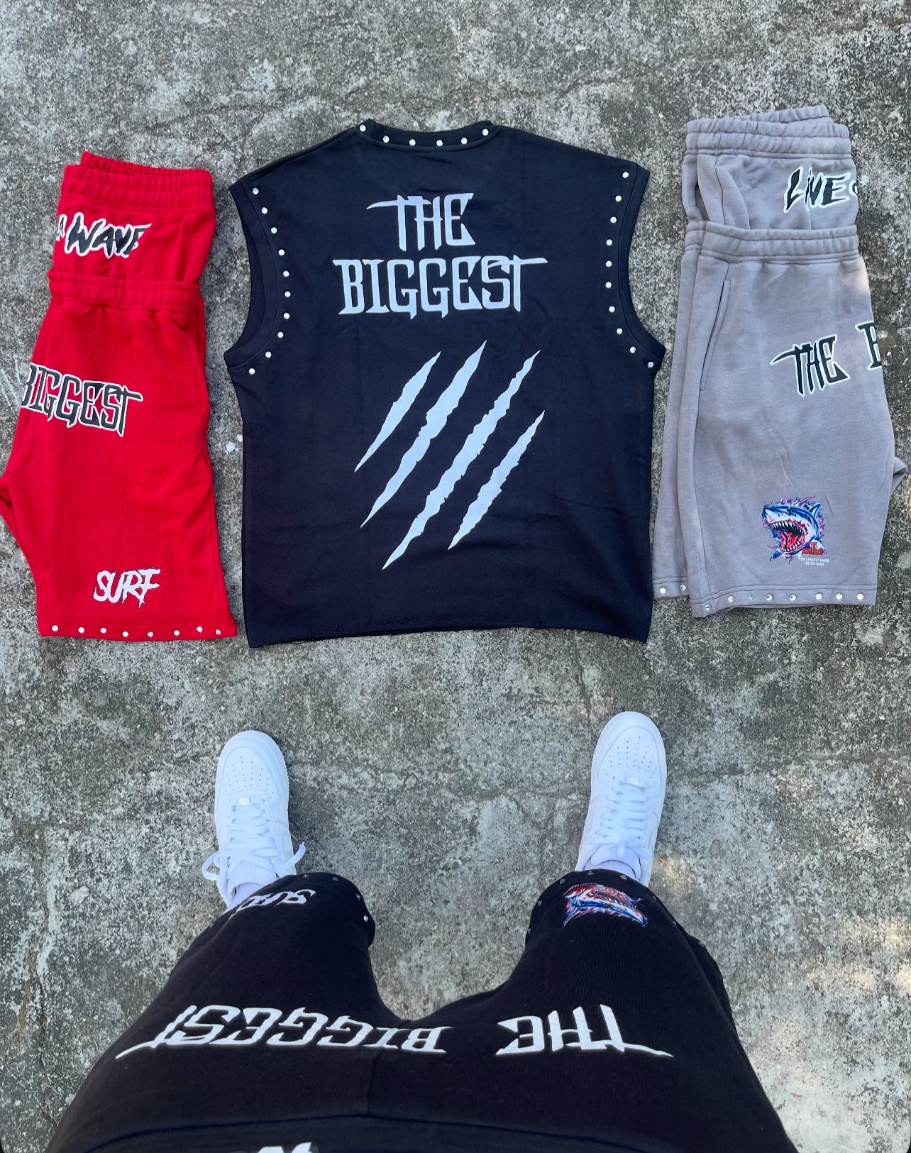 Shark Fest Cut Off Shirt 🦈