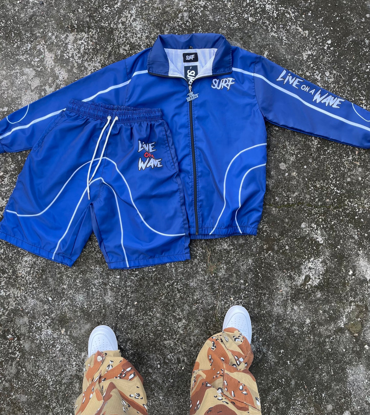 #NEW Windbreaker Short Sets (slim- fit Top)