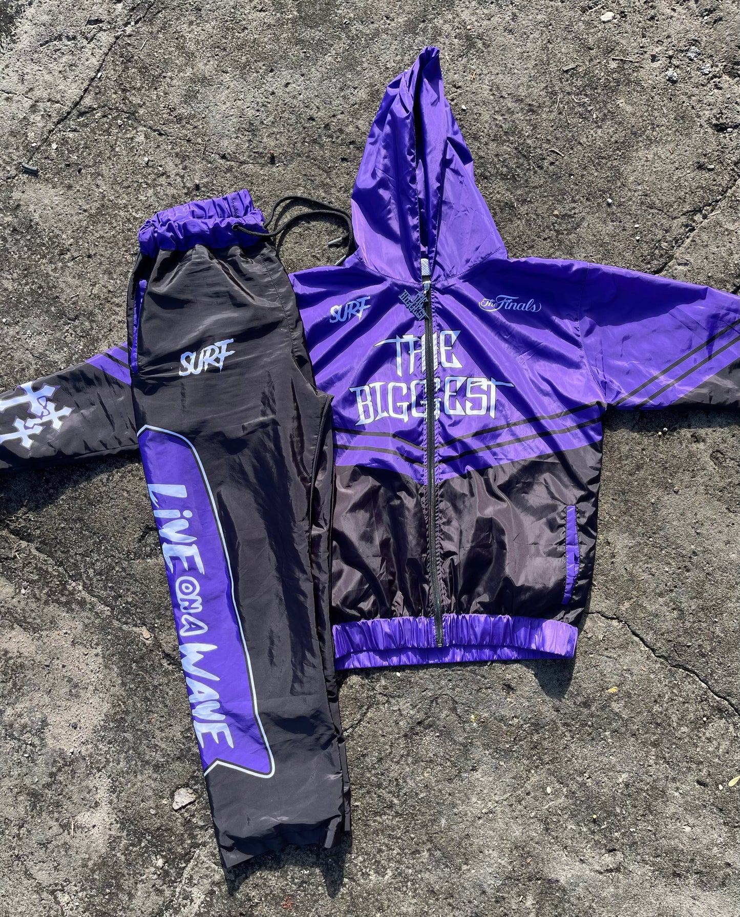 Purple/Black Cup WB Set