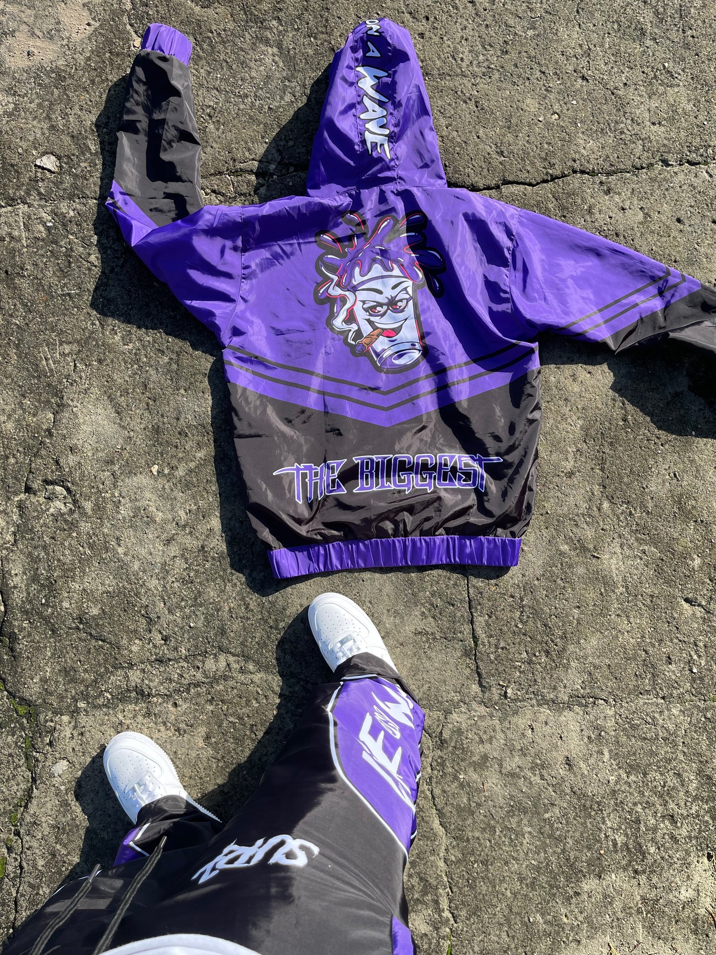 Purple/Black Cup WB Set