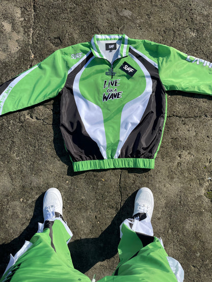 The Slime Green Tracksuit Set