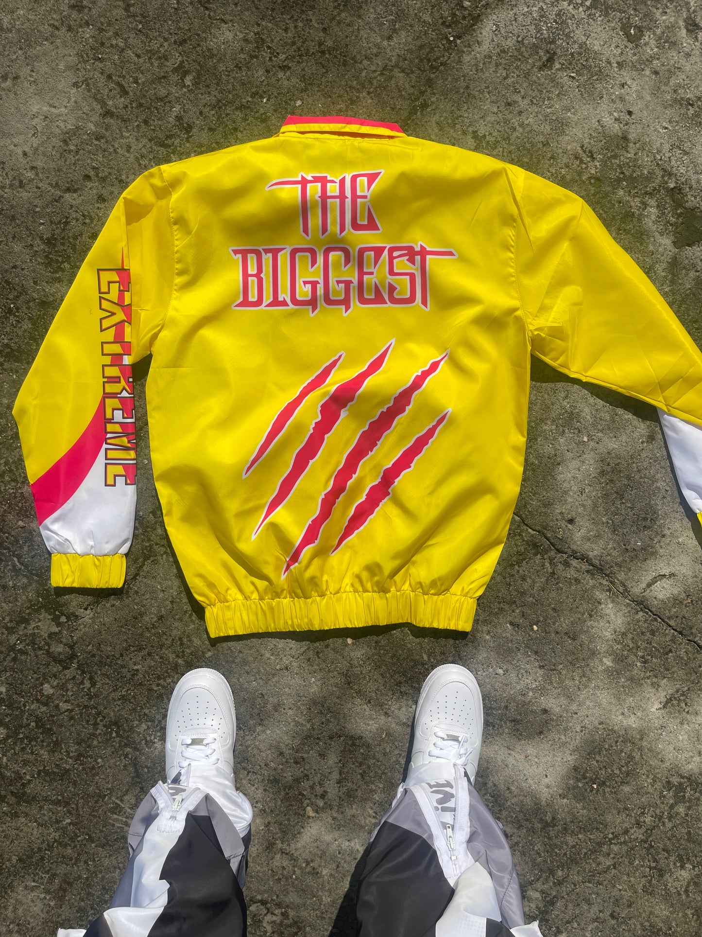 Yellow/Pink/White Tracksuit Set