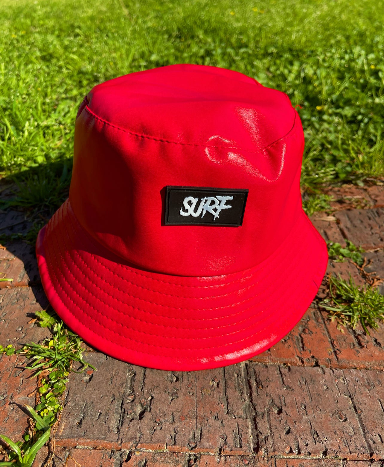 Red Bucket Hat