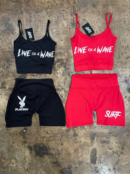 #NEW Tank Top/Biker Short Set