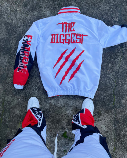 White/Red Tracksuit