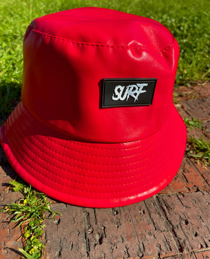 Red Bucket Hat